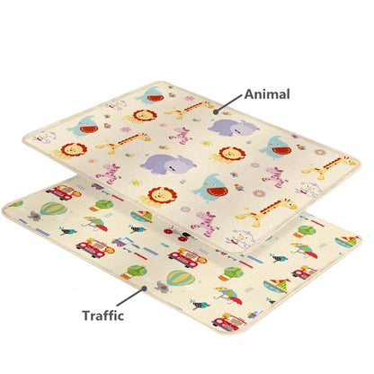 Foldable Baby Play Mat Children's Pattern Protection