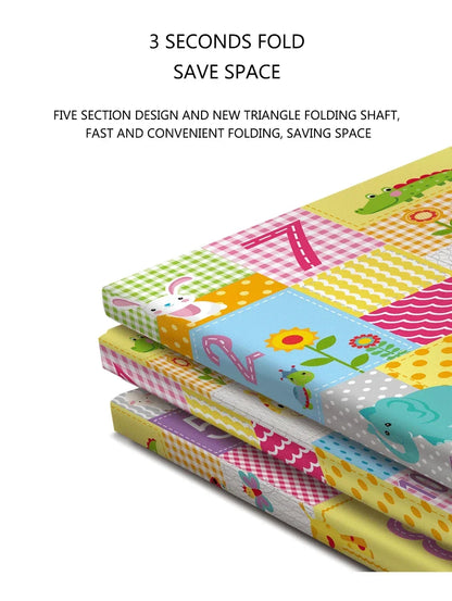 Foldable Baby Play Mat Children's Pattern Protection