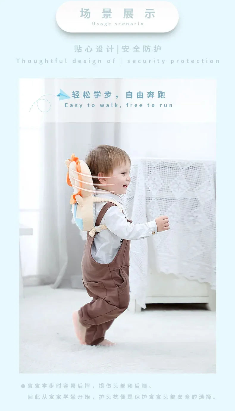Baby Head Protector Backpack Pillows