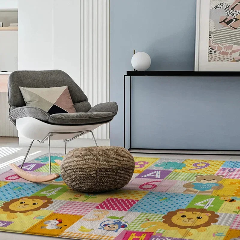 Foldable Baby Play Mat Children's Pattern Protection