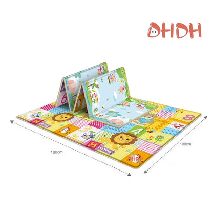 Foldable Baby Play Mat Children's Pattern Protection