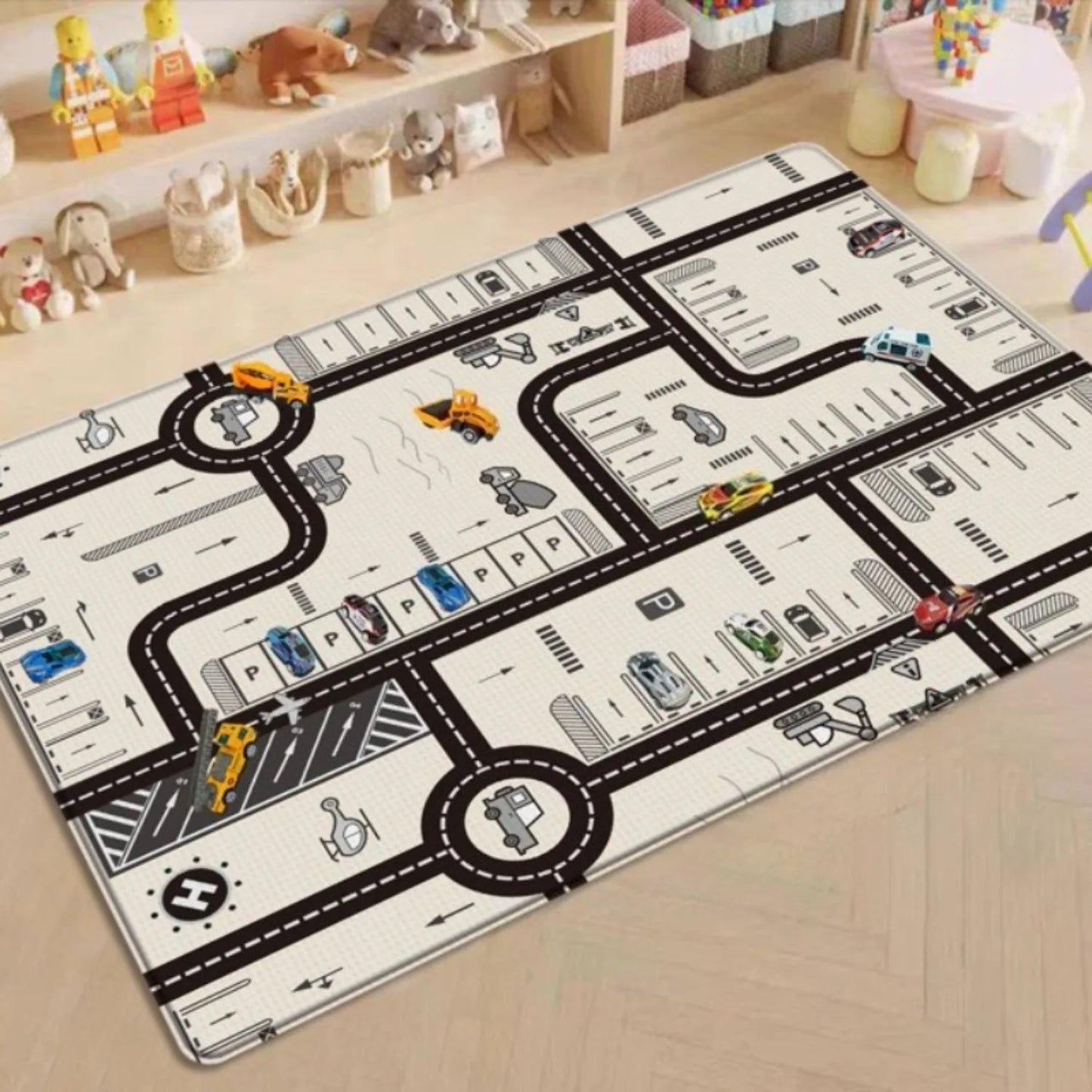 Foldable Baby Play Mat Children's Pattern Protection