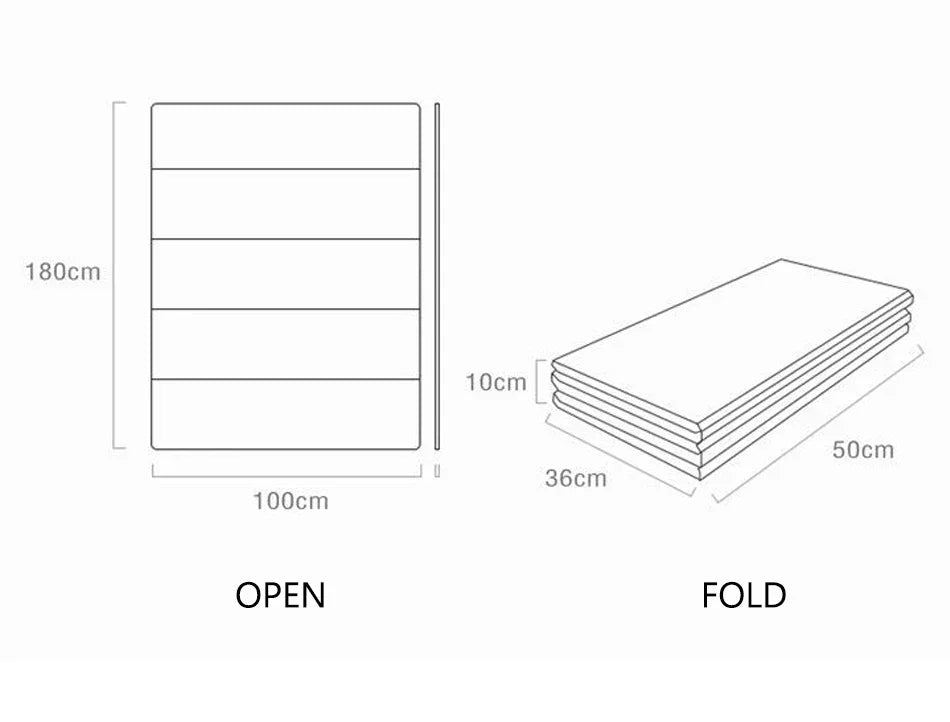 Foldable Baby Play Mat Children's Pattern Protection